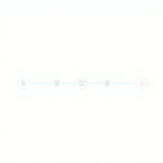 Reparaturprozess Illustration